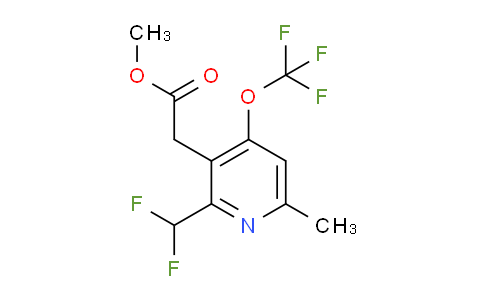 AM21157 | 1361912-18-6 | Methyl 2-(difluoromethyl)-6-methyl-4-(trifluoromethoxy)pyridine-3-acetate