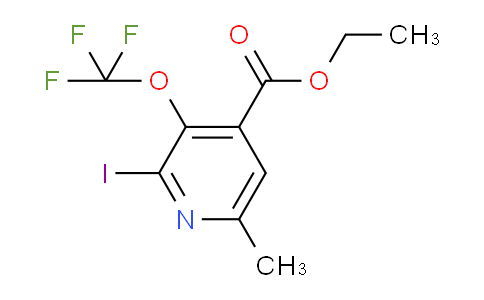 AM211574 | 1805941-17-6 | Ethyl 2-iodo-6-methyl-3-(trifluoromethoxy)pyridine-4-carboxylate