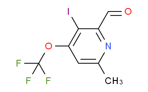 AM211575 | 1806234-04-7 | 3-Iodo-6-methyl-4-(trifluoromethoxy)pyridine-2-carboxaldehyde