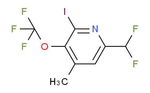 AM211580 | 1804799-87-8 | 6-(Difluoromethyl)-2-iodo-4-methyl-3-(trifluoromethoxy)pyridine
