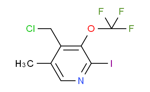 AM211586 | 1804774-32-0 | 4-(Chloromethyl)-2-iodo-5-methyl-3-(trifluoromethoxy)pyridine