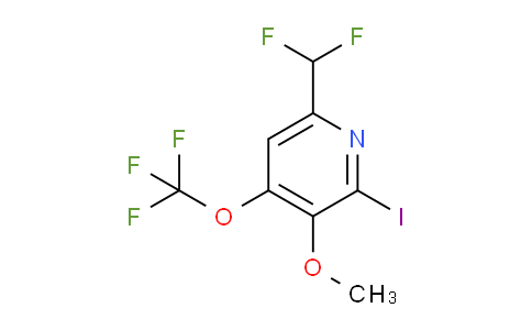 AM211588 | 1804731-67-6 | 6-(Difluoromethyl)-2-iodo-3-methoxy-4-(trifluoromethoxy)pyridine