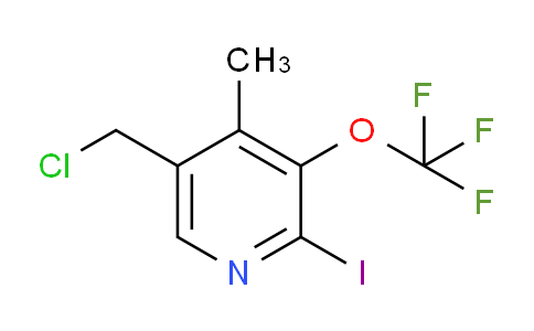 AM211591 | 1804439-78-8 | 5-(Chloromethyl)-2-iodo-4-methyl-3-(trifluoromethoxy)pyridine