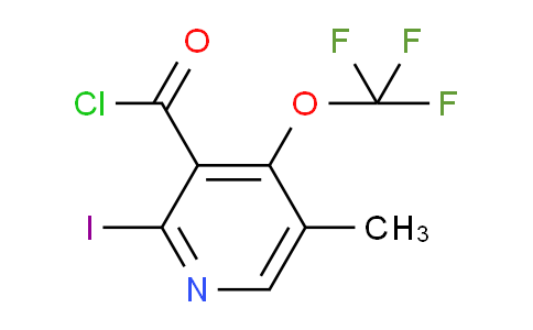 AM211606 | 1806724-98-0 | 2-Iodo-5-methyl-4-(trifluoromethoxy)pyridine-3-carbonyl chloride