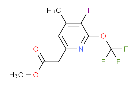 AM211617 | 1803965-27-6 | Methyl 3-iodo-4-methyl-2-(trifluoromethoxy)pyridine-6-acetate