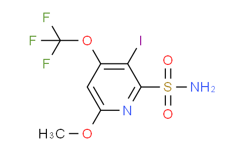 AM211618 | 1804647-69-5 | 3-Iodo-6-methoxy-4-(trifluoromethoxy)pyridine-2-sulfonamide