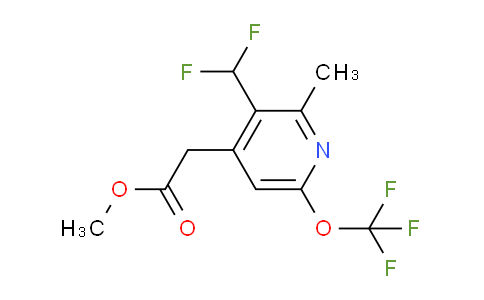AM21162 | 1361777-16-3 | Methyl 3-(difluoromethyl)-2-methyl-6-(trifluoromethoxy)pyridine-4-acetate