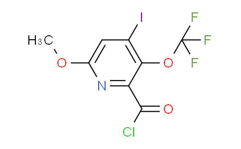 AM211621 | 1804362-30-8 | 4-Iodo-6-methoxy-3-(trifluoromethoxy)pyridine-2-carbonyl chloride