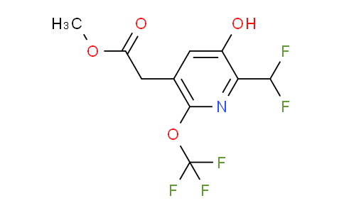 AM211625 | 1806195-08-3 | Methyl 2-(difluoromethyl)-3-hydroxy-6-(trifluoromethoxy)pyridine-5-acetate