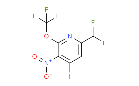 AM211628 | 1804733-36-5 | 6-(Difluoromethyl)-4-iodo-3-nitro-2-(trifluoromethoxy)pyridine