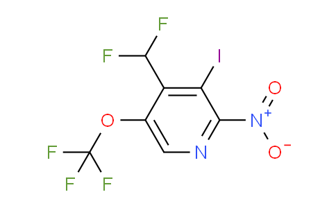 AM211630 | 1804774-82-0 | 4-(Difluoromethyl)-3-iodo-2-nitro-5-(trifluoromethoxy)pyridine