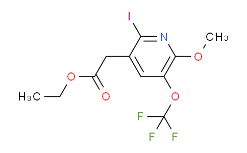 AM211631 | 1806199-40-5 | Ethyl 2-iodo-6-methoxy-5-(trifluoromethoxy)pyridine-3-acetate