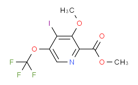 Methyl 4-iodo-3-methoxy-5-(trifluoromethoxy)pyridine-2-carboxylate