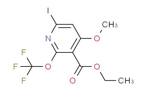 AM211647 | 1806726-26-0 | Ethyl 6-iodo-4-methoxy-2-(trifluoromethoxy)pyridine-3-carboxylate