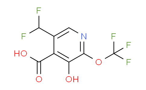 AM211648 | 1806745-92-5 | 5-(Difluoromethyl)-3-hydroxy-2-(trifluoromethoxy)pyridine-4-carboxylic acid