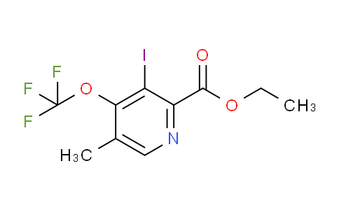 Ethyl 3-iodo-5-methyl-4-(trifluoromethoxy)pyridine-2-carboxylate
