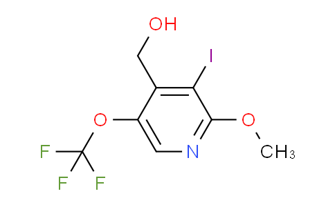 3-Iodo-2-methoxy-5-(trifluoromethoxy)pyridine-4-methanol
