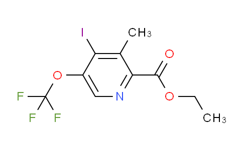 AM211653 | 1804649-71-5 | Ethyl 4-iodo-3-methyl-5-(trifluoromethoxy)pyridine-2-carboxylate