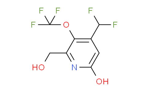 AM211659 | 1806745-44-7 | 4-(Difluoromethyl)-6-hydroxy-3-(trifluoromethoxy)pyridine-2-methanol