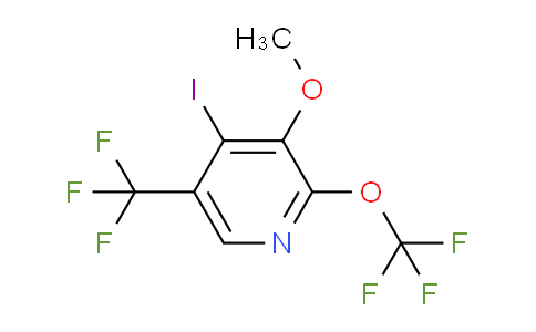 4-Iodo-3-methoxy-2-(trifluoromethoxy)-5-(trifluoromethyl)pyridine