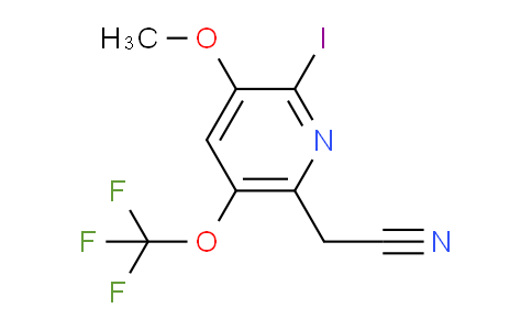 AM211666 | 1804644-42-5 | 2-Iodo-3-methoxy-5-(trifluoromethoxy)pyridine-6-acetonitrile
