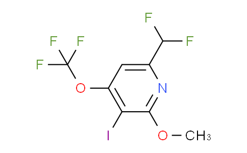AM211670 | 1803967-27-2 | 6-(Difluoromethyl)-3-iodo-2-methoxy-4-(trifluoromethoxy)pyridine