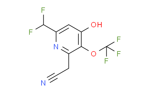 AM211671 | 1804835-81-1 | 6-(Difluoromethyl)-4-hydroxy-3-(trifluoromethoxy)pyridine-2-acetonitrile