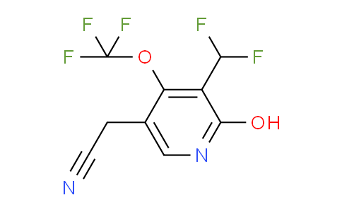 AM211672 | 1804646-30-7 | 3-(Difluoromethyl)-2-hydroxy-4-(trifluoromethoxy)pyridine-5-acetonitrile