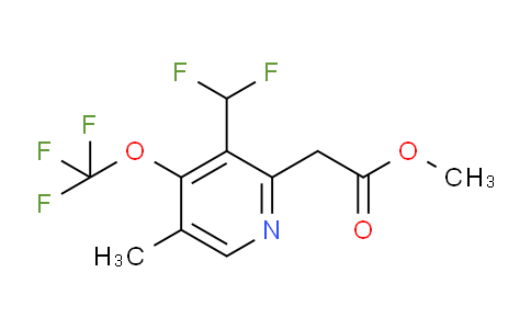 AM21168 | 1361873-67-7 | Methyl 3-(difluoromethyl)-5-methyl-4-(trifluoromethoxy)pyridine-2-acetate