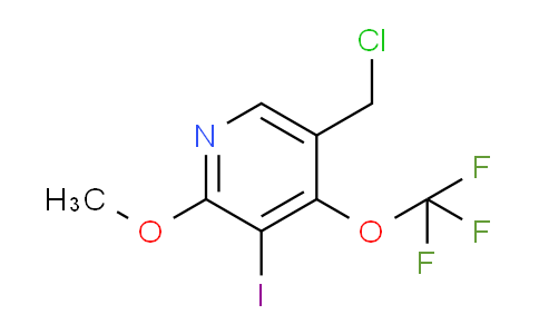 5-(Chloromethyl)-3-iodo-2-methoxy-4-(trifluoromethoxy)pyridine