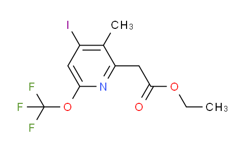 AM211687 | 1804346-69-7 | Ethyl 4-iodo-3-methyl-6-(trifluoromethoxy)pyridine-2-acetate