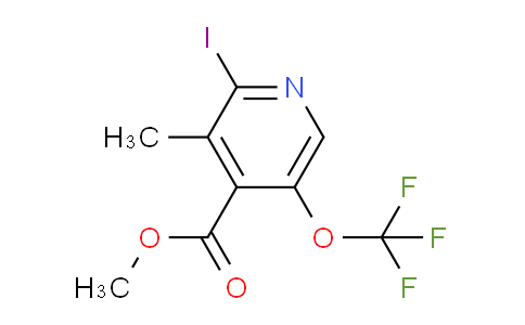 Methyl 2-iodo-3-methyl-5-(trifluoromethoxy)pyridine-4-carboxylate