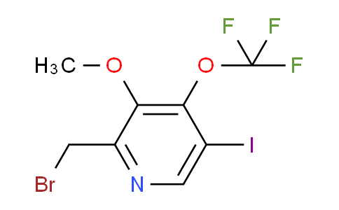 2-(Bromomethyl)-5-iodo-3-methoxy-4-(trifluoromethoxy)pyridine