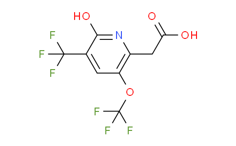 AM211695 | 1804360-62-0 | 2-Hydroxy-5-(trifluoromethoxy)-3-(trifluoromethyl)pyridine-6-acetic acid