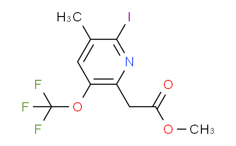 AM211696 | 1804345-27-4 | Methyl 2-iodo-3-methyl-5-(trifluoromethoxy)pyridine-6-acetate
