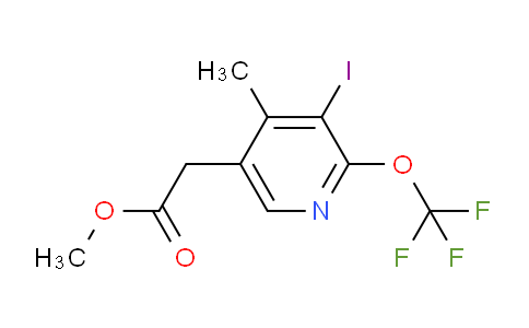 AM211704 | 1806165-39-8 | Methyl 3-iodo-4-methyl-2-(trifluoromethoxy)pyridine-5-acetate