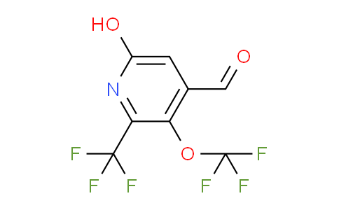 AM211709 | 1804838-63-8 | 6-Hydroxy-3-(trifluoromethoxy)-2-(trifluoromethyl)pyridine-4-carboxaldehyde
