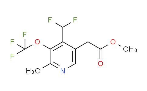 AM21171 | 1361921-67-6 | Methyl 4-(difluoromethyl)-2-methyl-3-(trifluoromethoxy)pyridine-5-acetate