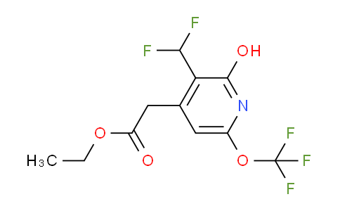 AM211712 | 1806160-91-7 | Ethyl 3-(difluoromethyl)-2-hydroxy-6-(trifluoromethoxy)pyridine-4-acetate