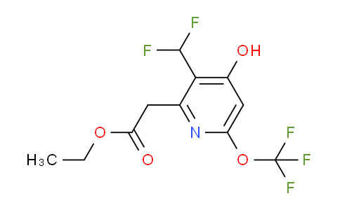 AM211713 | 1804835-73-1 | Ethyl 3-(difluoromethyl)-4-hydroxy-6-(trifluoromethoxy)pyridine-2-acetate