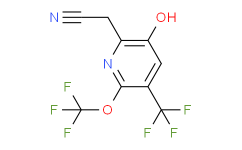 AM211724 | 1804725-97-0 | 5-Hydroxy-2-(trifluoromethoxy)-3-(trifluoromethyl)pyridine-6-acetonitrile