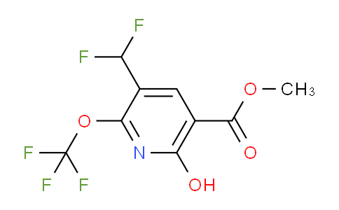 AM211725 | 1804479-71-7 | Methyl 3-(difluoromethyl)-6-hydroxy-2-(trifluoromethoxy)pyridine-5-carboxylate