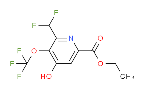 AM211727 | 1806735-00-1 | Ethyl 2-(difluoromethyl)-4-hydroxy-3-(trifluoromethoxy)pyridine-6-carboxylate