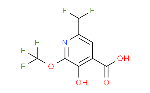 AM211730 | 1804839-89-1 | 6-(Difluoromethyl)-3-hydroxy-2-(trifluoromethoxy)pyridine-4-carboxylic acid