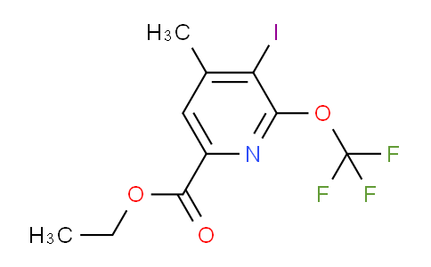 AM211741 | 1804773-53-2 | Ethyl 3-iodo-4-methyl-2-(trifluoromethoxy)pyridine-6-carboxylate