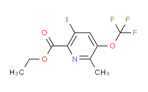 AM211744 | 1806172-85-9 | Ethyl 5-iodo-2-methyl-3-(trifluoromethoxy)pyridine-6-carboxylate