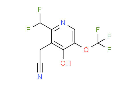 AM211757 | 1804796-68-6 | 2-(Difluoromethyl)-4-hydroxy-5-(trifluoromethoxy)pyridine-3-acetonitrile