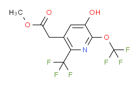 AM211760 | 1806745-18-5 | Methyl 3-hydroxy-2-(trifluoromethoxy)-6-(trifluoromethyl)pyridine-5-acetate