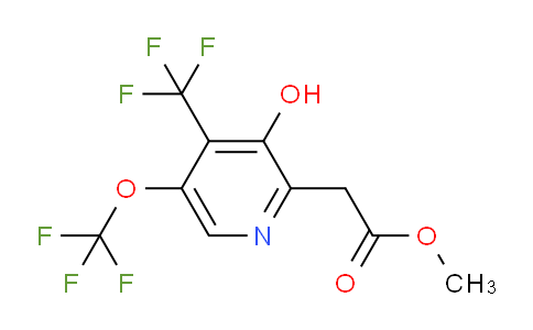 AM211762 | 1804367-80-3 | Methyl 3-hydroxy-5-(trifluoromethoxy)-4-(trifluoromethyl)pyridine-2-acetate