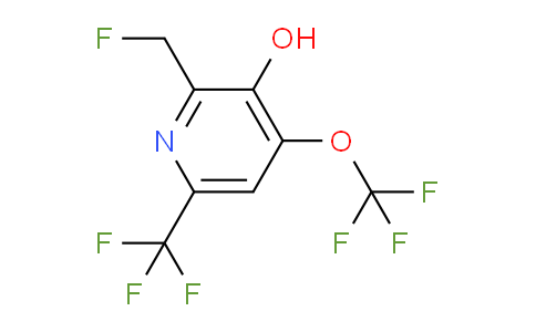 AM211766 | 1804342-22-0 | 2-(Fluoromethyl)-3-hydroxy-4-(trifluoromethoxy)-6-(trifluoromethyl)pyridine